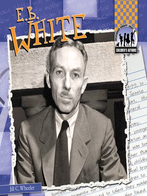 cover image of E. B. White